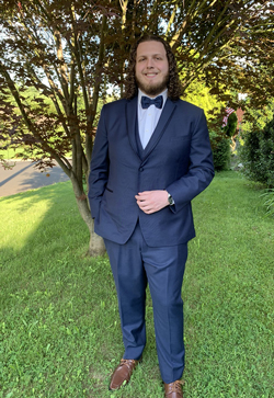 Scholarship recipent Isaac Heilman